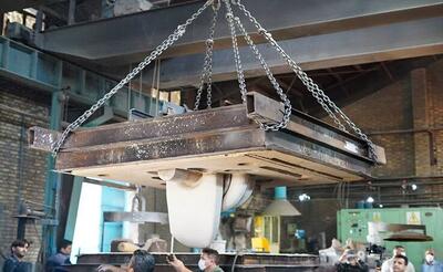 بومی‌سازی دانش فنی ریخته‌گری پمپ‌های سانتریفیوژ ۴۲ اینچ در صنعت نفت