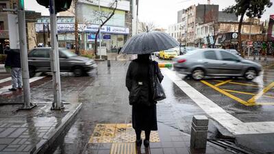 ورود سامانه بارشی به کشور از پنجشنبه (۸ آبان ۱۴۰۴)