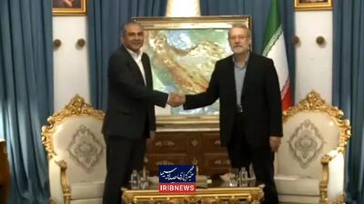 ببینید| دیدار وزیر کشور پاکستان با علی لاریجانی، دبیر شورای عالی امنیت ملی ایران