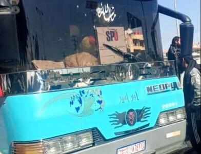 حمله مسلحانه به یک اتوبوس مسافربری در جاده دمشق - سویدا