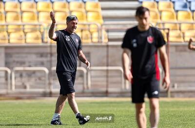 استارت ماموریت ویژه باقری برای بازی حساس با تراکتور