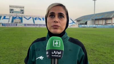 پگاه نوری سرمربی ملوان انزلی: امروز انرژی هواداران به ما کمک کرد