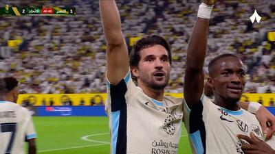 گل دوم الاتحاد به النصر (حسام عوار)
