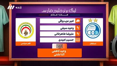 کارشناسی داوری بازی فجر سپاسی 0-3 استقلال