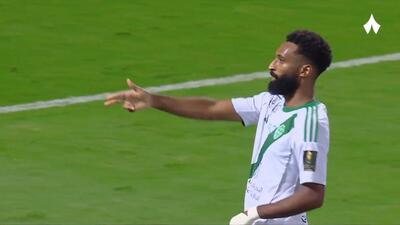 گل دوم الاهلی عربستان به الباطن (فراس البریکان)