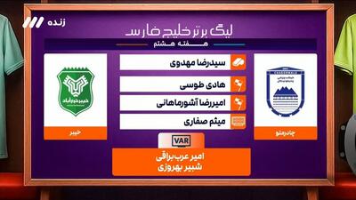کارشناسی داوری بازی چادرملو 2-1 خیبر