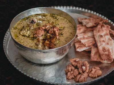  روش تهیه کال جوش با گردو و نعناداغ ؛ ساده ، فوری و ارزان