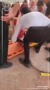  پیدا شدن زن‌گمشده سبزواری پس از یک هفته در چاه+فیلم