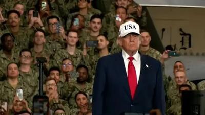  هیچ ارتشی مثل ارتش ما نیست/ همه می‌گویند باید نوبل صلح را ببرم