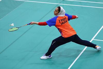 حذف تنها نماینده بدمینتون ایران با شکست مقابل حریف چینی