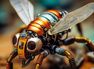  میکروروباتی با پاهای الهام‌گرفته از پشه برای فرودهای نرم