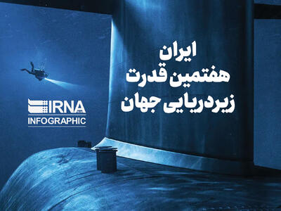  ایران؛ هفتمین قدرت زیردریایی جهان