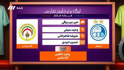  کارشناسی داوری بازی فجر سپاسی ۰-۳ استقلال
