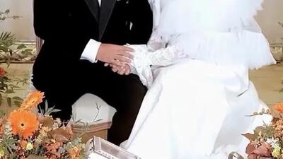  مرجانه گلچین عقد آریایی ارام جعفریو شوهرش را خواند