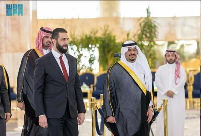  ابو محمد الجولانی وارد ریاض شد +عکس