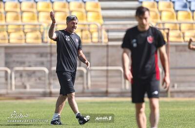 ویدیو| تمرین روز سه‌شنبه و بدون سرمربی پرسپولیس؛ آقا کریم کوچ کرد