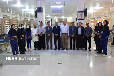  پرستاران دشتی تجلیل شدند