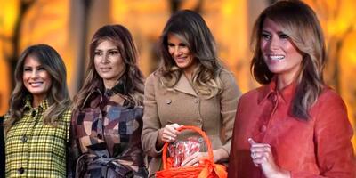  استایل هالووینی ملانیا ترامپ (عکس)