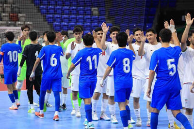 فوتسال پسران به فینال رسید