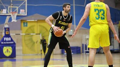 غول ۲۱۱ سانتی‌متری ستاره هفته ششم لیگ برتر بسکتبال - پارس فوتبال