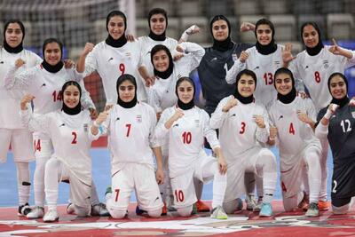 بازی‌های آسیایی جوانان؛ صعود شیرین دختران فوتسالیست ایران به فینال مسابقات - پارس فوتبال