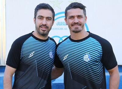 عکس| استقبال از وریا در تمرین استقلال با تونل وحشت خندان! - پارس فوتبال