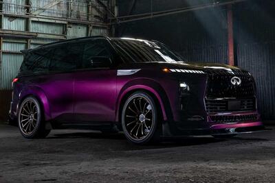 معرفی اینفینیتی QX80 با موتور نیسان GT-R و ۱۰۰۰ اسب بخار - پدال