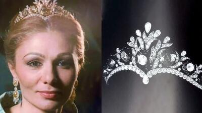  سفر در زمان / حقایقی درباره نیم‌تاج خاص فرح پهلوی که فقط یکبار استفاده شد!