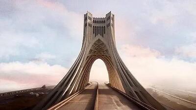 فیلم / یکی از رازهای معماری برج آزادی لو رفت /  ترکیب نبوغ و جنون معمار