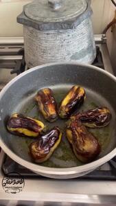  طرز تهیه کشک و بادمجون متفاوت با یک تزئین خاص | فیلم