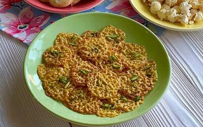  طرز تهیه سوهان توری خوشمزه و مجلسی به روش بازاری در 15 دقیقه