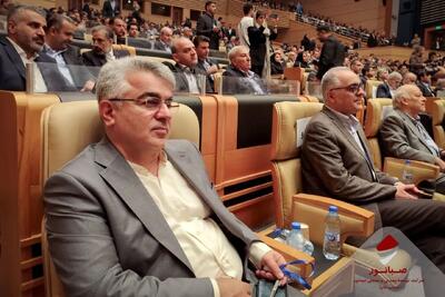  حضورمجید ضیایی مدیرعامل صبانور در بزرگ‌ترین گردهمایی صنعت فولاد کشور