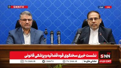  آخرین جزئیات پرونده‌های کرسنت، بانک آینده و پژمان جمشیدی از زبان سخنگوی قوه قضائیه/ ۱۱۵ نفر از محکومین امنیتی مورد عفو قرار گرفتند + فیلم