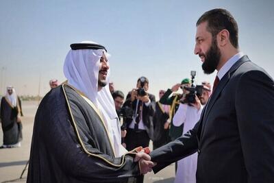  الجولانی وارد پایتخت عربستان شد