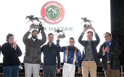  شب تاریخی اسب دوانی ایران در فرانسه