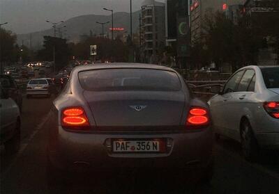  پشت صحنه تردد خودروهای لوکس با پلاک خارجی