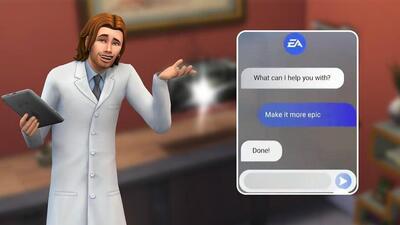 تمسخر دستورالعمل اجباری استفاده از هوش مصنوعی توسط کارکنان EA