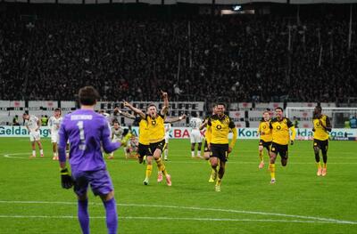 آینتراخت فرانکفورت (2) 1-1 (4) دورتموند؛ صعود سخت شاگردان نیکو کواچ به جمع 16 تیم نهایی