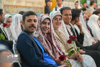  ١٠٠٠ زوج دانشجو به خانه بخت رفتند