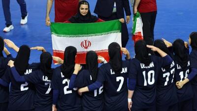 دختران هندبال ایران قهرمان شدند
