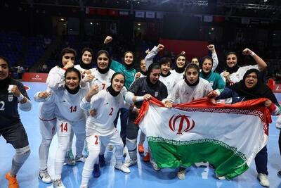  فوتسال دختران ایران قهرمان آسیا شد