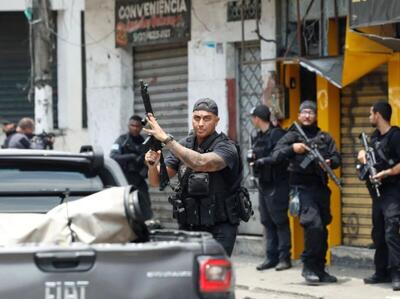 درگیری پلیس برزیل با تبهکاران / ۶۴ کشته