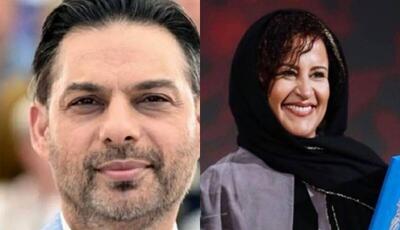  فرشته صدرعرفایی و پیمان معادی همبازی شدند