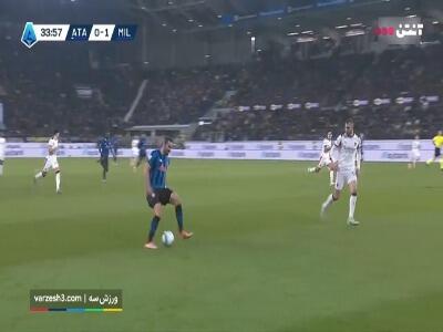 گل اول آتالانتا به میلان (لوکمن)