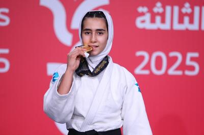  نخستین مدال طلا؛مهسا شکیبایی دختر جودوکار ایران
