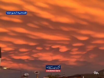 پدیده ابری ماماتوس در ترکیه