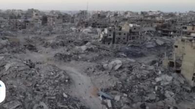  حجم باورنکردنی خرابی‌ها در شهر غزه