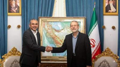 دیدار لاریجانی با مقام پاکستانی