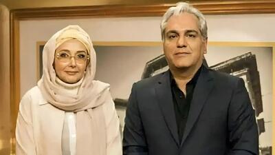  کتایون ریاحی به مهران مدیری: وقتی من بازیگر بودم شما بچه بودید (فیلم)