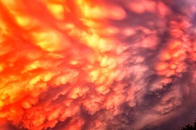 ابرهای عجیب و ترسناک در آسمان ترکیه!